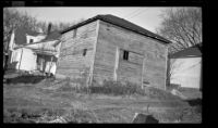Old barn, viewed at an angle, Red Oak, 1946