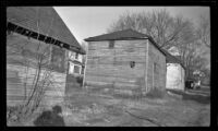 Old barn, viewed from the side, Red Oak, 1946