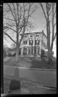 Colonel Alfred Hebard House, viewed at a distance, Red Oak, 1946