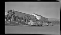 Exterior view of the Furnace Creek Camp office and dining room, Death Valley National Park, 1947