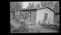 H. H. West and company's cabin at Furnace Creek Camp, viewed at an angle, Death Valley National Park, 1947