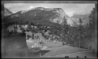 Tunnel Mountain, viewed from the Banff Springs Hotel, Banff, 1947