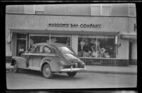 Hudson's Bay Company store, viewed from the front, Banff, 1947