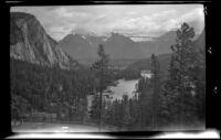 Bow River Valley, viewed from the Banff Springs Hotel, Banff, 1947