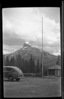 Pilot Mountain, viewed from the Johnston Canyon area, Banff National Park, 1947