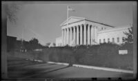 West facade of the Supreme Court Building, viewed at an angle, Washington (D.C.), 1947