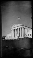 Supreme Court Building, viewed at an angle from the southwest, Washington (D.C.), 1947