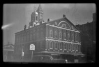 Faneuil Hall, viewed from the west, Boston, 1947