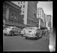 Taxis of Fifth Avenue, New York, 1947