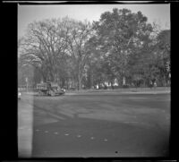 Park visited by H. H. West and Mertie West during a sight seeing visit, Washington, D.C., 1947