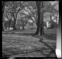 White House seen from the north-west, Washington, D.C., 1947