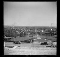 View of Alexandria, seen from the George Washington Masonic National Memorial, Alexandria, 1947