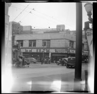 View of Stein's, America's Clothiers store viewed from the northwest, Atlanta, 1947