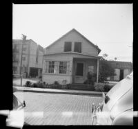 Cottage on Mildred Avenue, viewed from the front, Venice, 1948