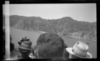 Catalina Island, viewed from the approaching S. S. Catalina, Santa Catalina Island, 1948
