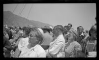 Passengers travel aboard the S. S. Catalina, Santa Catalina Island, 1948
