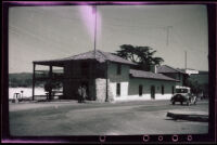 Exterior view of the first custom house in California, Monterey, 1942