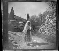"Turkish maid who was not afraid," Bursa (possibly), Turkey, 1895