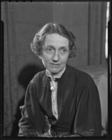 National Youth Administration director Dr. Mary H. S. Hayes, Los Angeles, 1936