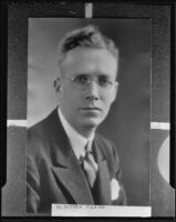 McIntyre Faries is one of the representatives of Republican State Chairman Warren, Los Angeles, 1936