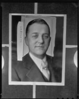 Portrait photograph of V. H. Rossetti, Los Angeles, 1936