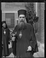 Archbishop Athenagoras visits Los Angeles, 1936