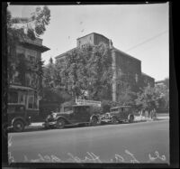 Central Junior High School to be razed, Los Angeles, 1936