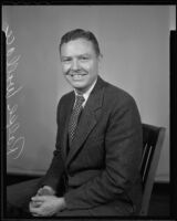 Republican politician Ralph Wallace, San Diego, 1936