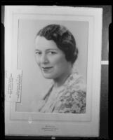 Elizabeth Fiske of the Los Angeles Police Department, Los Angeles, 1936