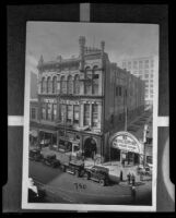 Masonic building on Hill Street, Los Angeles, circa 1920