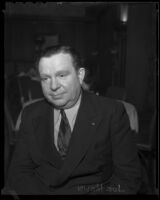 Joe Mann, Hollywood maître d’hôtel, Los Angeles, 1936