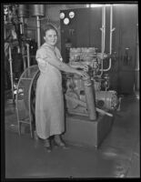 Industry developer Mrs. Carl M. Einhart, Niland, 1936