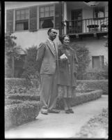 Mr. and Mrs. Meeker, Santa Barbara (?), 1930s