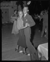 Peggy Edwards and J. D. Gillespie dance, Los Angeles vicinity, 1936