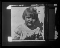 Molly Crosby, 2-year-old niece of Bing Crosby, Los Angeles, 1936