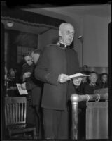 Benjamin Orames, Salvation Army Commissioner, Los Angeles, 1939