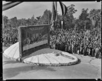 Laguna Beach float at Tournament of Roses Parade, Pasadena, 1939