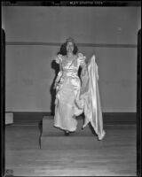 Rose Queen Barbara Dougall, Pasadena, 1938
