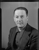 Stub Nelson, sports writer for the Los Angeles Times, Los Angeles 1939