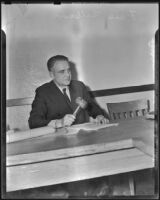 Frank C. Tillson, Mayor of Burbank, 1939