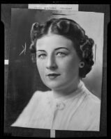 Esther Mangan, advertising clubwoman, 1939 (copy photo)