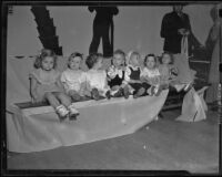 Baby show contestants, Los Angeles, 1939