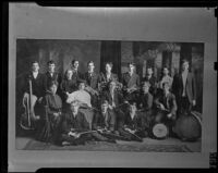 Los Angeles High School orchestra, Los Angeles, 1905 (copy photo 1939)