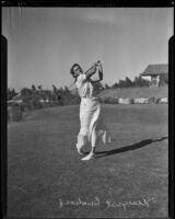 Margaret Bushard, golfer, between 1932 and 1939.