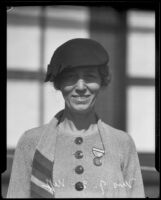 Mrs. Sylva K. Neff, wife of J. E. Neff, chairman of the rules committee of the Women's Western Golf Association, 1934