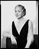 Doris Lloyd, actress, circa 1930-1935