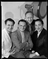 C. Bakaleinikoff, Felix Young, Ted Koehler, and Harold Arlen, Los Angeles, 1933