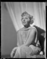 Jean Arthur, actress, 1932-1939