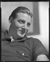 Man wearing a collared shirt, circa 1926-1939