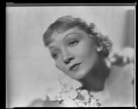 Claudette Colbert, actress, 1934-1935